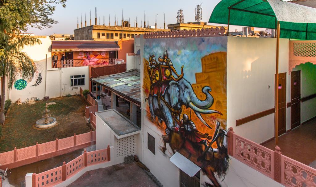 Backpacker Stephels Hostel Dzsaipur Kültér fotó